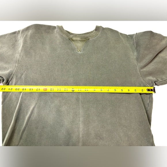 Mod-O-Doc Women’s Crew Neck Olive Green Sweetshirt Size 1 Excellent Condition - Picture 8 of 8